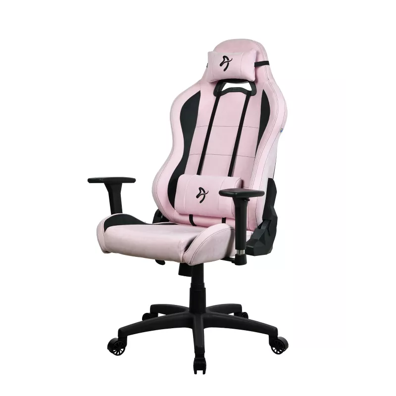 Arozzi | Material del marco: Metal; Base con ruedas: Nylon; Acolchado: Supersoft | Arozzi | Silla gaming | Torretta SuperSoft | Rosa