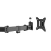Soporte de mesa Maclean para 2 monitores, VESA 75x75 y 100x100, 17-32, 2x 9kg, MC-754N