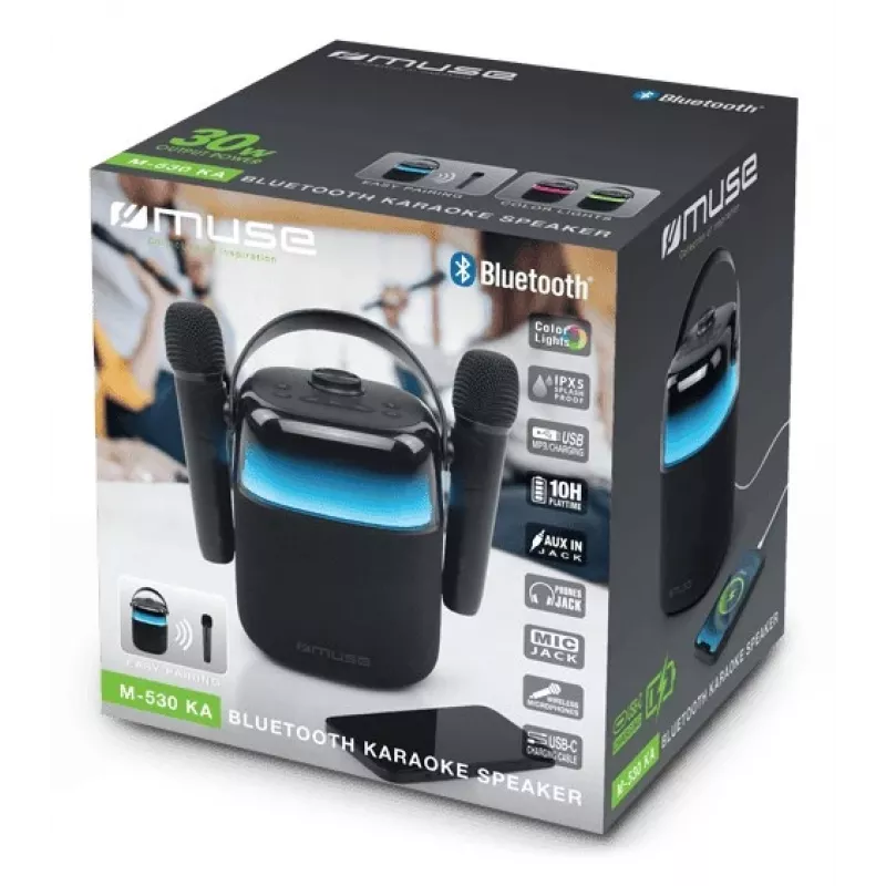 Sistema de karaoke Muse M-530 KA 30 W