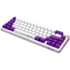 LORGAR KBP70MW, teclado gaming mecánico inalámbrico 65% Pro, blanco, distribución EN