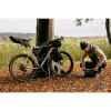 Morobbia Triangle Bag, cesta/bolsa de bicicleta (negra, bolsa de tubo superior 2 L)