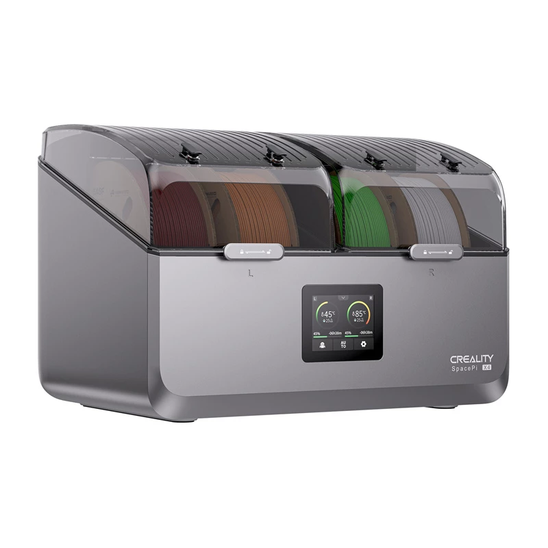Secador de filamento Creality 4005010100 para impresora 3D — compatible con SpacePi X4, negro/gris, 1 unidad