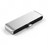 Hub Satechi Aluminum USB-C para iPad Pro plateado