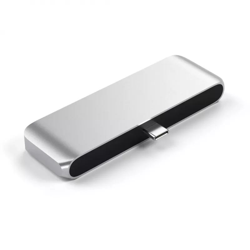 Hub Satechi Aluminum USB-C para iPad Pro plateado