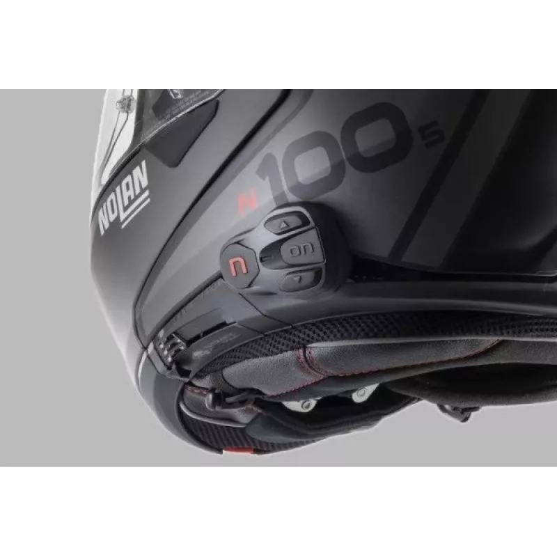 Nolan N-Com B902L R intercomunicador para moto, 1 ud., negro