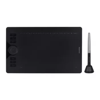 Tableta gráfica HUION HS610 5080 lpi 254 x 158,8 mm USB negra