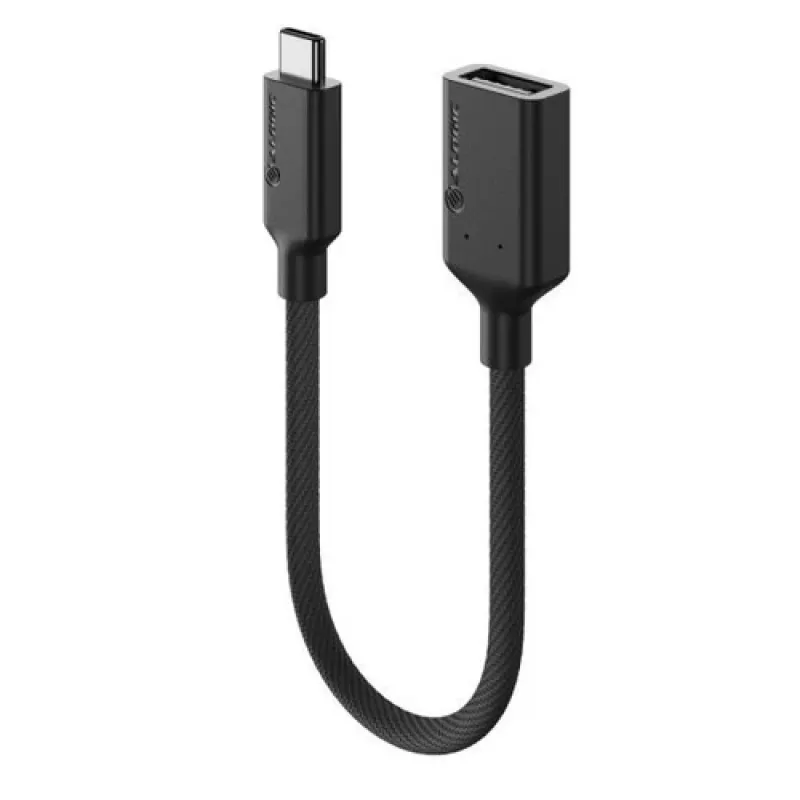 Adaptador ALOGIC Elements Pro conector macho USB-C a conector hembra USB-A USB 3.2 Gen 1