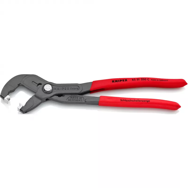 Knipex 85 51 250 C alicates para abrazaderas de muelle, 250 mm