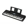 Teclado YAMAHA PSR-E383 — Teclado MIDI portátil de 61 teclas, pantalla LCD, USB, altavoces integrados, a pilas (6), negro