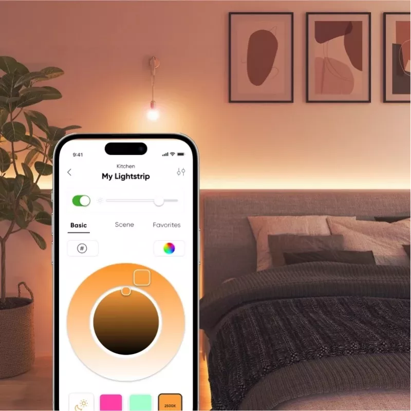 Nanoleaf Essentials Light Strips Ampliación 2 metros | 23 W | RGBCW | Bluetooth, Thread | 2700 - 6500 K