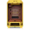 Caja Mini Tower THERMALTAKE The Tower 250 Butter Caramel — microATX/Mini-ITX, compatible con ATX, caja compacta