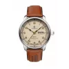 Reloj de pulsera Zeppelin 96645 — movimiento automático, caja de acero inoxidable, resistente al agua