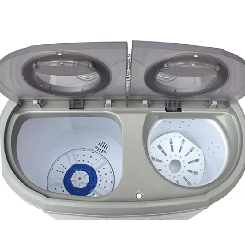Lavadora de carga superior Camry Premium CR 8052 3 kg gris, blanca