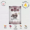 Ollo Plus Colágeno Jabalí 400 g Lata de comida para perros
