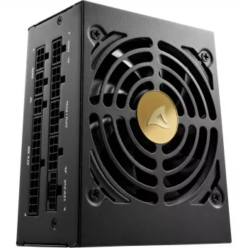 1000W Sharkoon Rebel P20 SFX 1000W (negro, 1x 12-Pin High Power Connector, 2x PCIe, gestión de cables, 1000 Watt)