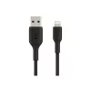 BELKIN CABLE USB PVC USB-A - LIGHTNING, 1M, NEGRO