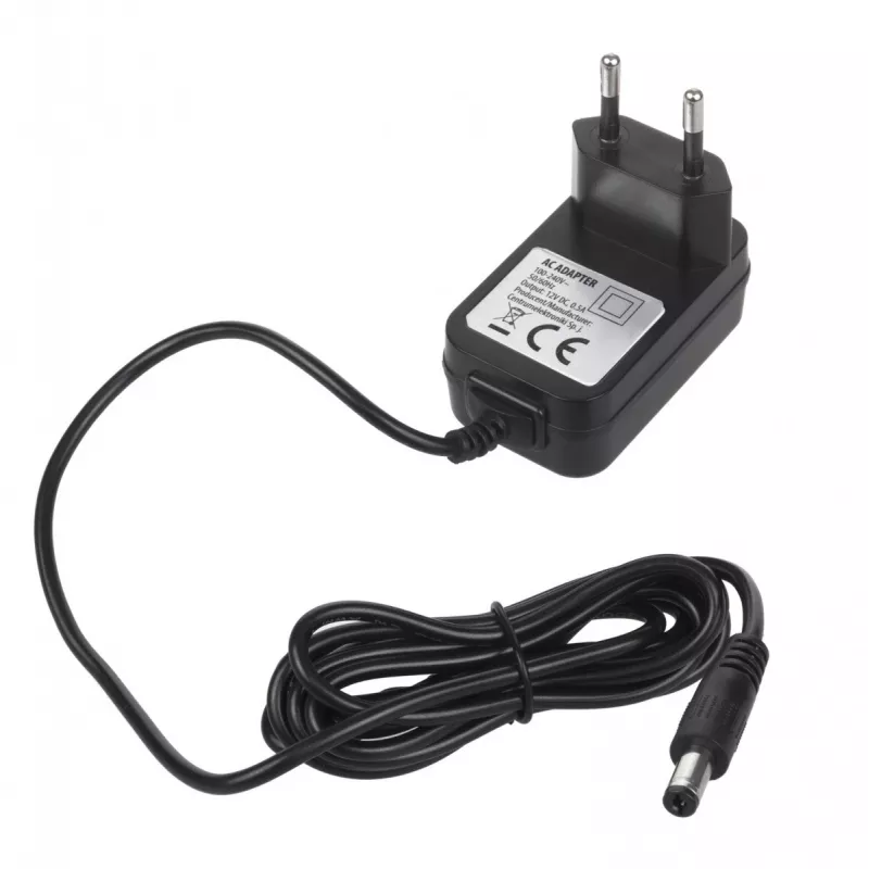 Lámpara de mesa LED MACLEAN MCE614B — regulable, brazo plegable ajustable, 9W, 3000K/4500K/6500K, negra