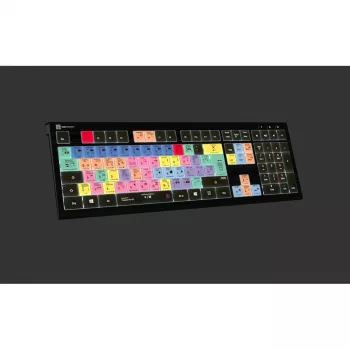 Logickeyboard Adobe Premiere Pro CC ASTRA 2 Teclado retroiluminado Alemán (LKB-PPROCC-A2PC-DE)