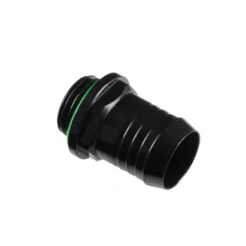 Bitspower BP-MBWP-C01 Conector recto G1/4 macho a ID 13 mm, Negro mate