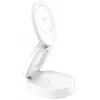 Estación de carga Belkin BOOSTCHARGE WIZ035kqWH 2 en 1 Qi2 15W para teléfonos y accesorios