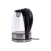 Hervidor de agua Adler AD 1225 1,7 L negro, acero inoxidable, transparente 2200 W