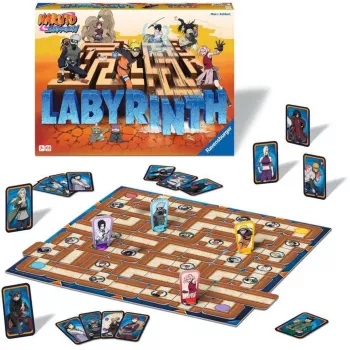 Naruto Shippuden Laberinto, juego de mesa