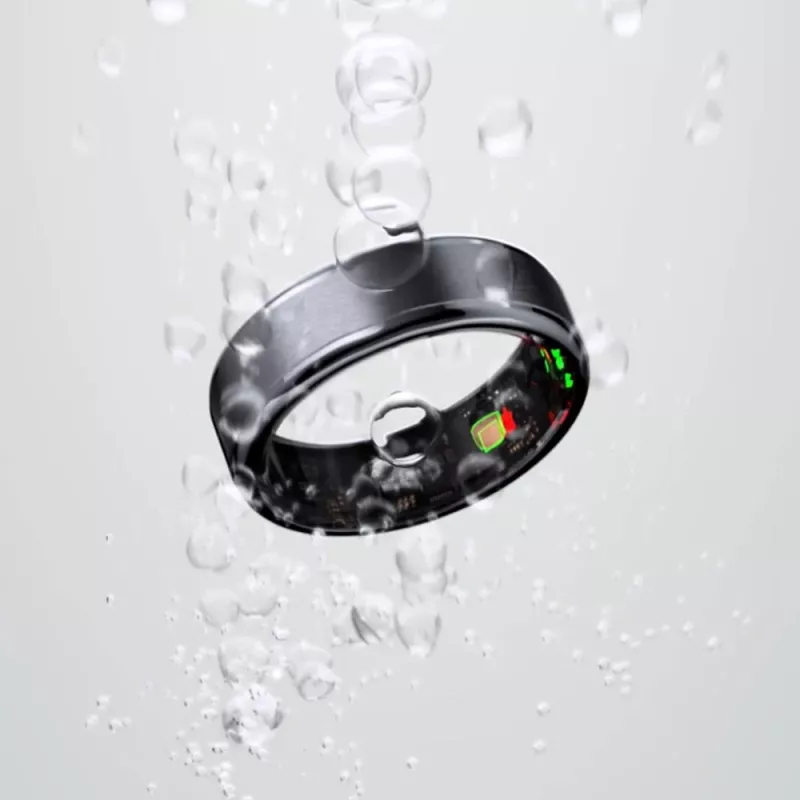 Anillo inteligente MANTA SR01GD 62mm OneRing Gold — talla 62, acabado dorado metálico