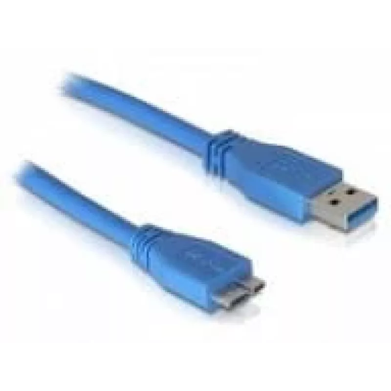 Cable Micro-USB 3.0 DeLOCK 1 m, USB A, 5 Gbit/s, azul