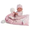 Muñeca 73860 muñeca bebé Nica sobre manta rosa 38 cm Llorens