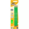 Lápices BIC EVOLUTION Original con goma, HB, pack de 4 uds. 049012