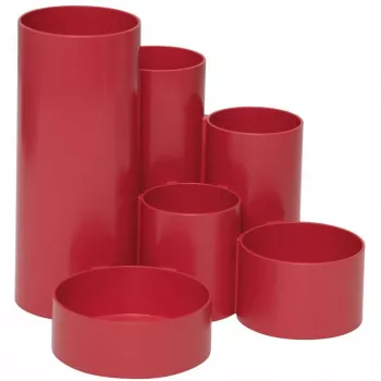 MAUL portalápices MAULtubo Recycling 12 uds. rojo (4115625)