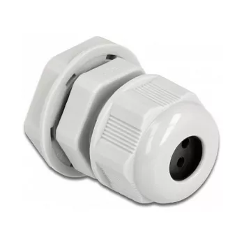 Prensaestopas DeLOCK 60380 gris plástico 2 uds.
