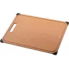Tabla de cocina de fibra de madera 42x30 cm, Marrón