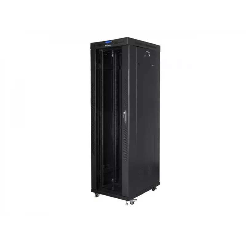 Armario rack Lanberg FF01-6042-12BL 42U rack independiente negro