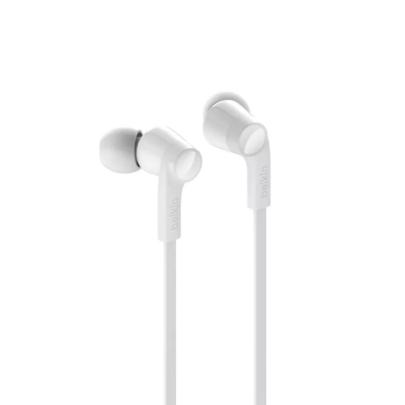 Auriculares Belkin ROCKSTAR USB Type-C blanco