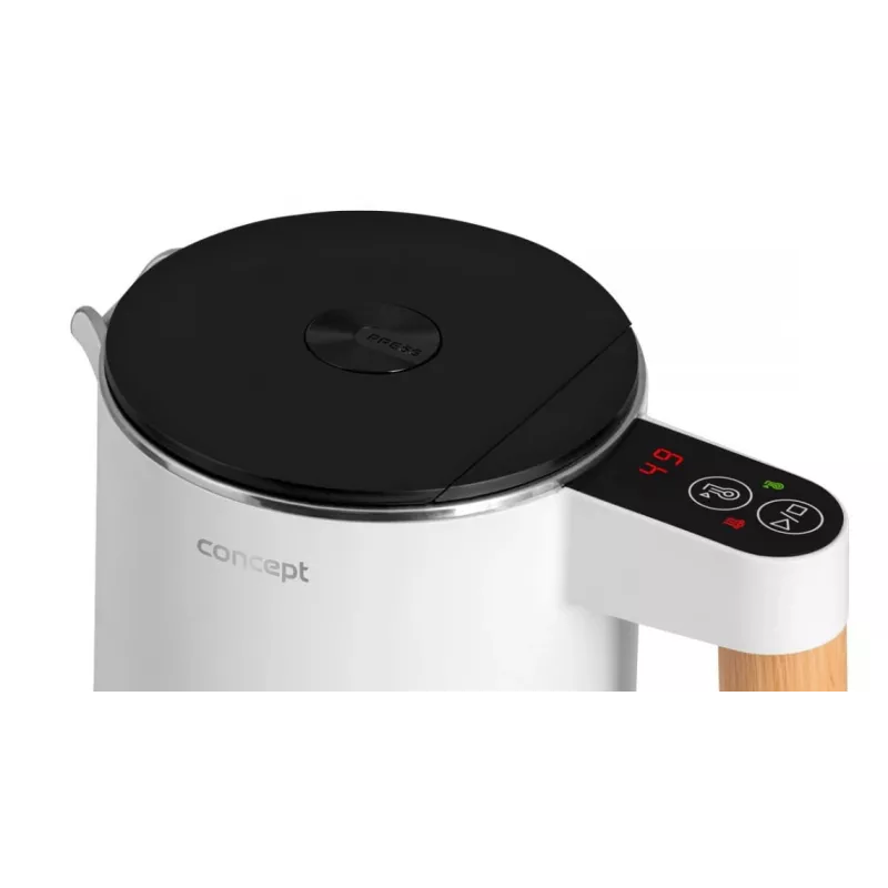 Hervidor de acero inoxidable Blanco 1,5 l Salt & Pepper Concept RK3300