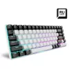 Sharkoon SKILLER SGK50 S3 Teclado gaming USB QWERTY Ruso Blanco