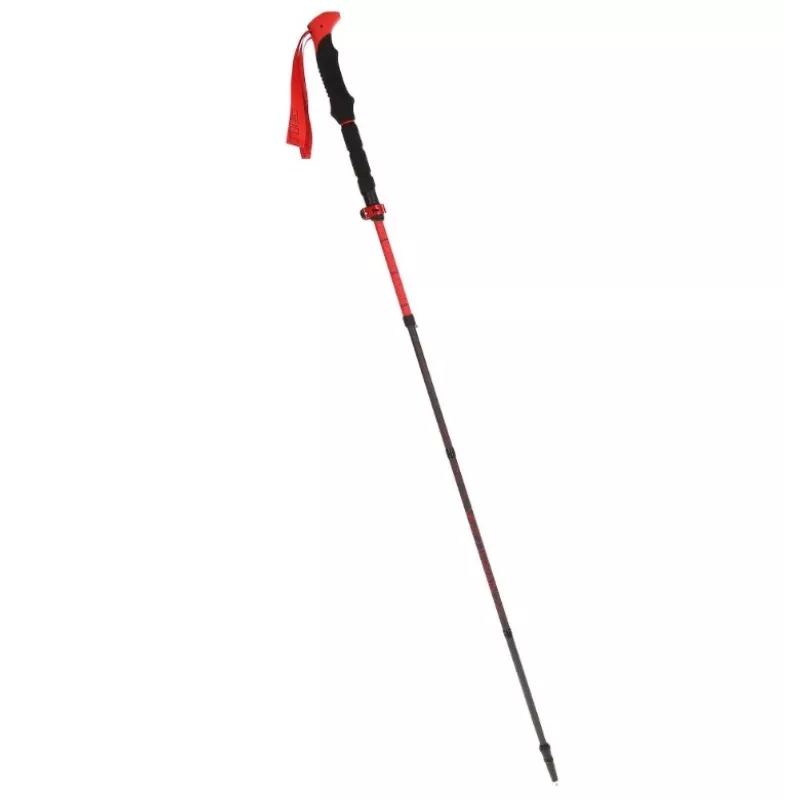 Bastones de marcha nórdica Viking SPIDER FS negro/rojo UNI – bastones de trekking ajustables