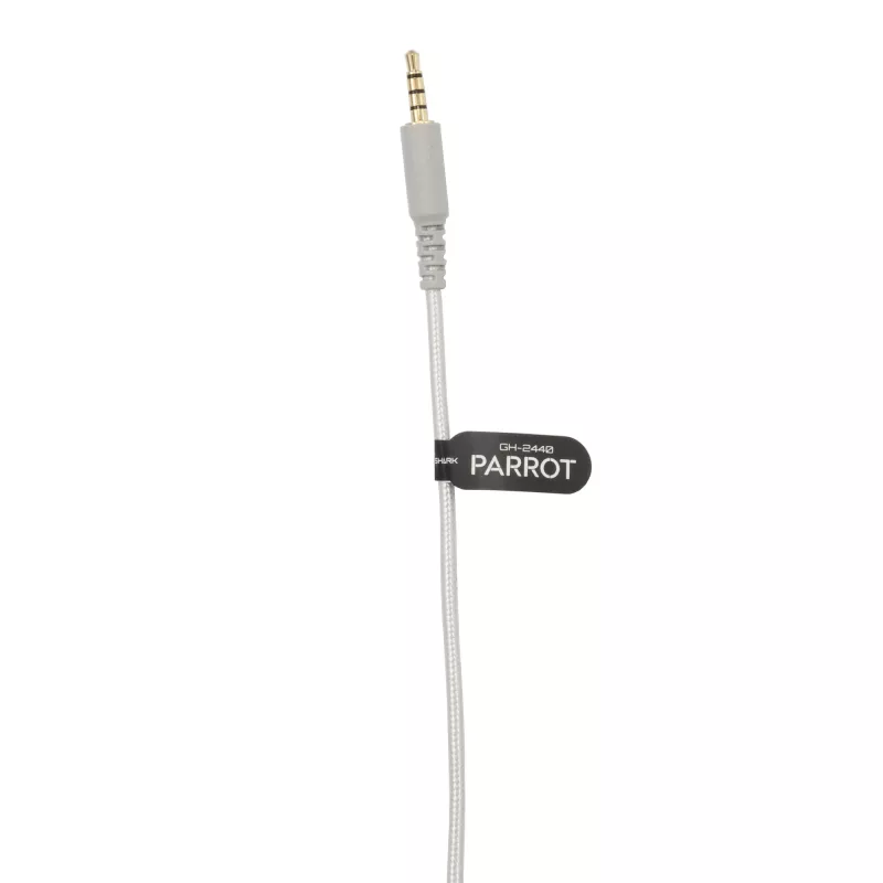Auriculares White Shark GH-2440 Parrot blanco/gris