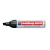 Rotulador permanente Edding 500 Negro 10 UDS