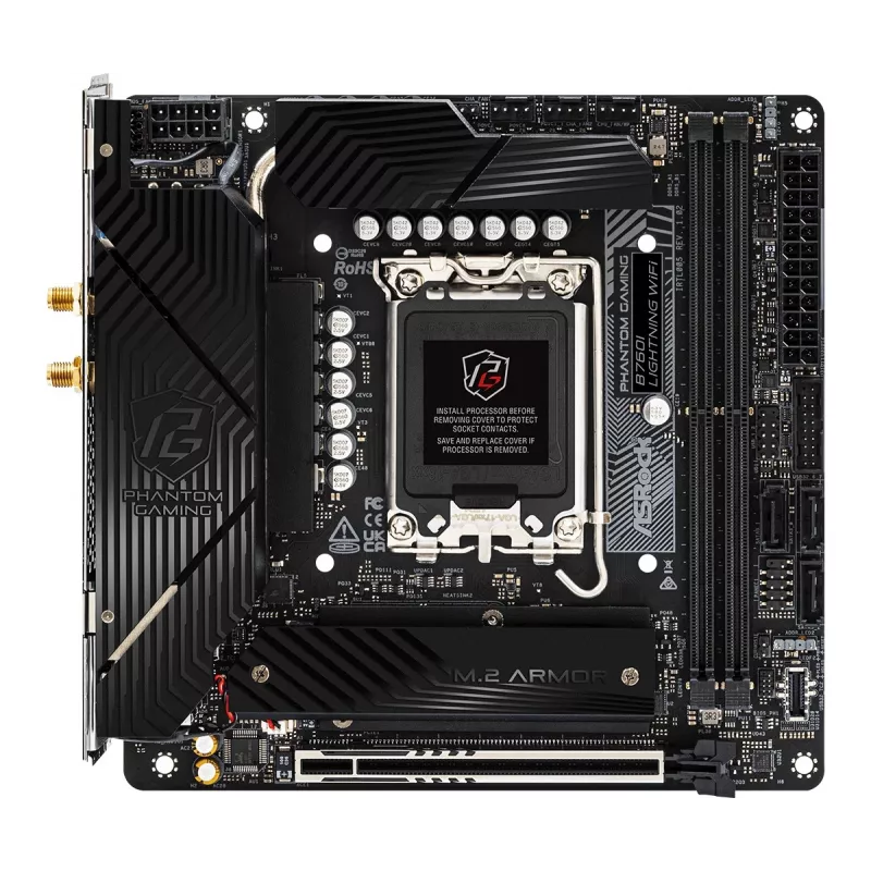 ASRock B760I Lightning WiFi DDR5 Mini-ITX LGA1700 placa base