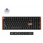 Teclado mecánico magnético Keychron K4H-F1 — formato 96 %, QWERTY, USB + RF Wireless + Bluetooth, 100 teclas, RGB, Negro