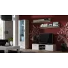 Soporte de TV Cama SOHO 140 roble Sonoma/blanco brillante