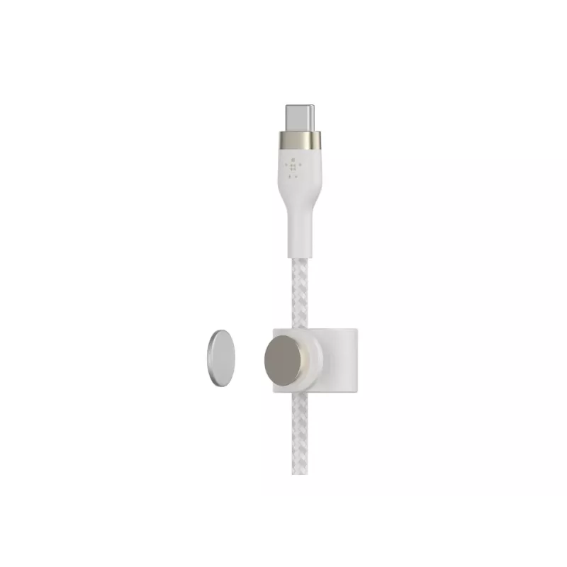 Cable USB Belkin BOOST↑CHARGE PRO Flex 2m USB C blanco