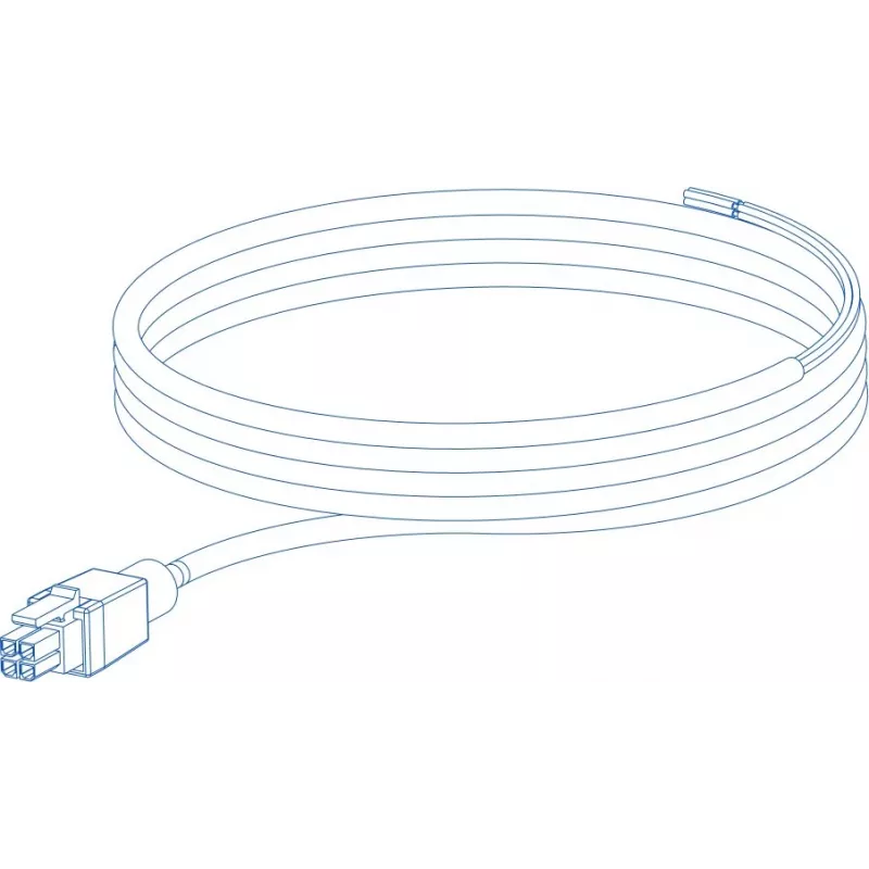 Cable de alimentación TELTONIKA PR2PL15B 1,5 m, 4 polos, 300 V, negro