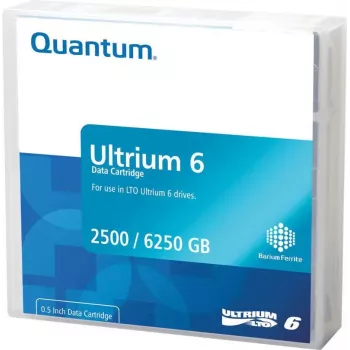 QUANTUM 20x cartucho de datos LTO6 Ultrium (MR-L6LQN-LP)
