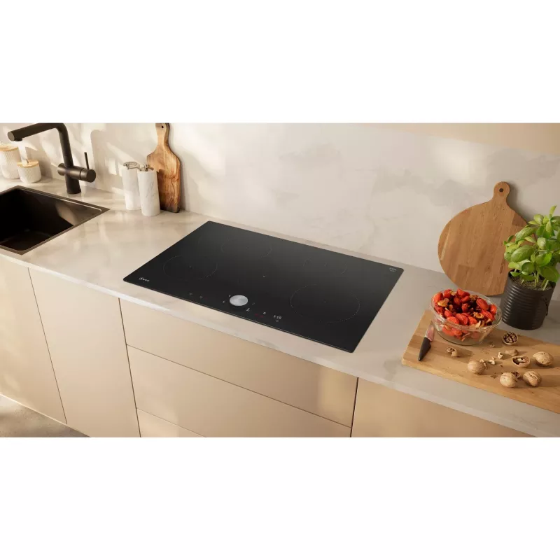 Neff N 90 Negra de encastre 80 cm placa de inducción con 5 zonas