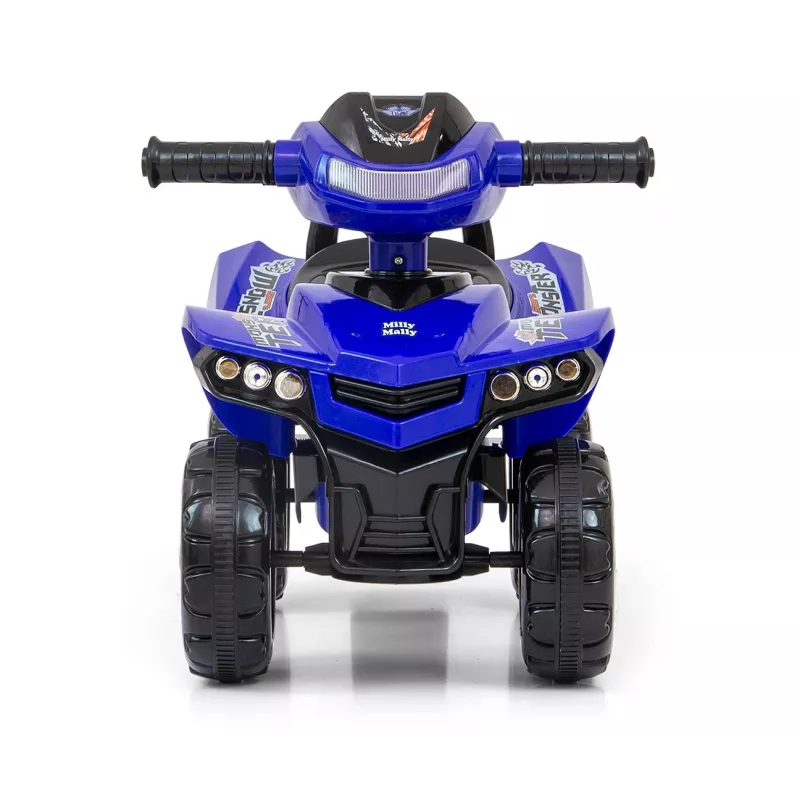 Vehículo deslizador Milly Mally Ride-on Monster Navy — vehículo deslizador infantil con asiento, altura de asiento baja
