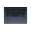 MacBook Air 15, medianoche, M4 (10-CPU/10-GPU), 16 GB, 256 GB, alemán, fuente de alimentación 35W Dual USB-C, MW1L3D/A