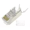 Conector macho RJ45 GEMBIRD CAT7 8P8C dorado 15µ FTP/SFTP, pack de 100